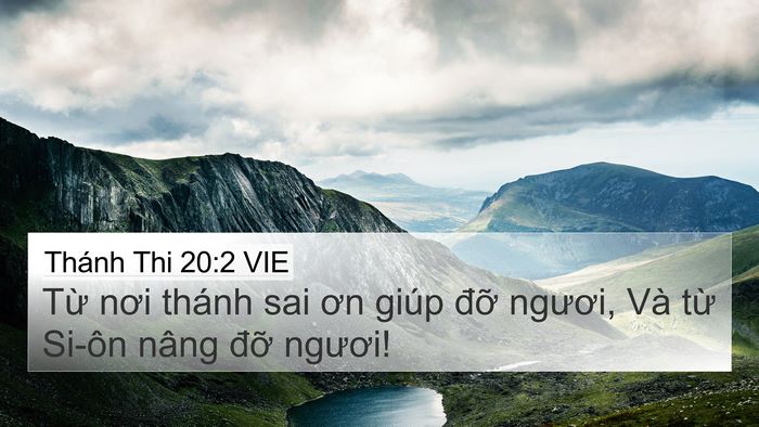 Thánh Thi 20:2 VIE Bible Verse Image