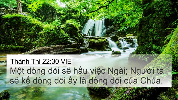 Thánh Thi 22:30 VIE Bible Verse Image