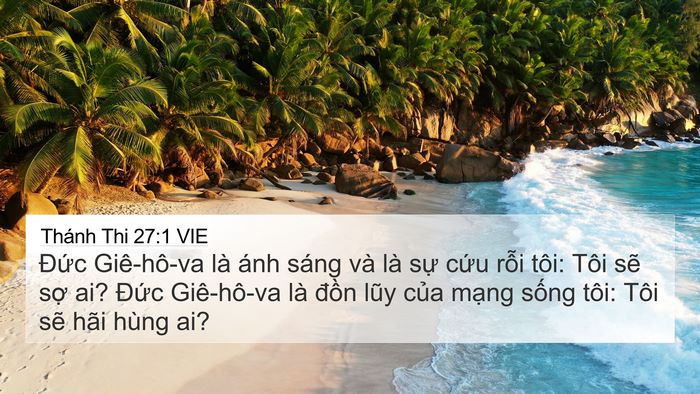 Thánh Thi 27:1 VIE Bible Verse Image