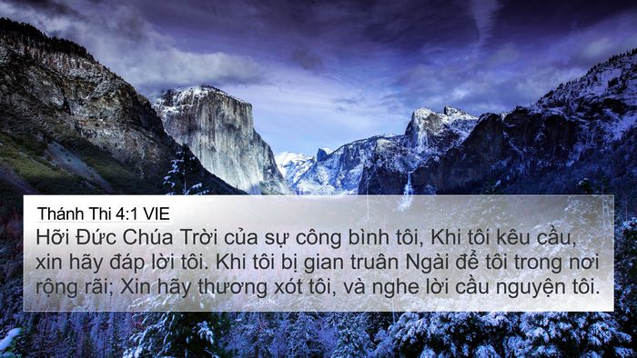 Thánh Thi 4:1 VIE Bible Verse Image
