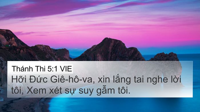 Thánh Thi 5:1 VIE Bible Verse Image