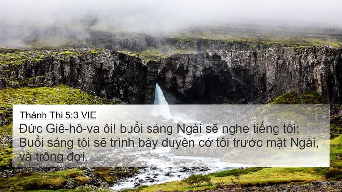Thánh Thi 5:3 VIE Bible Verse Image