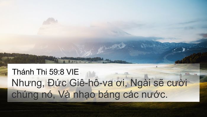 Thánh Thi 59:8 VIE Bible Verse Image