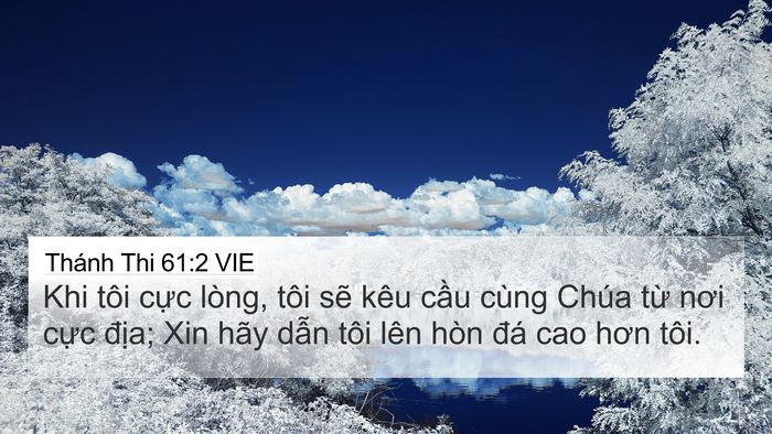 Thánh Thi 61:2 VIE Bible Verse Image