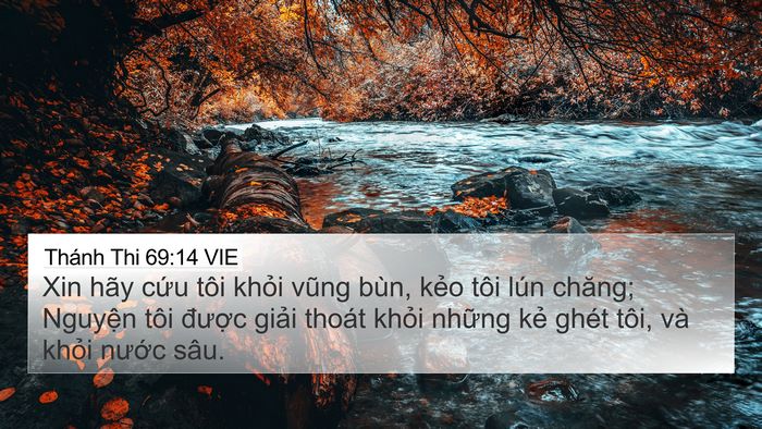 Thánh Thi 69:14 VIE Bible Verse Image