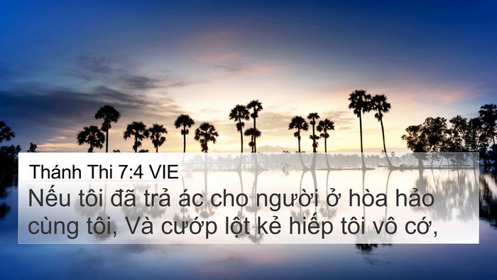 Thánh Thi 7:4 VIE Bible Verse Image
