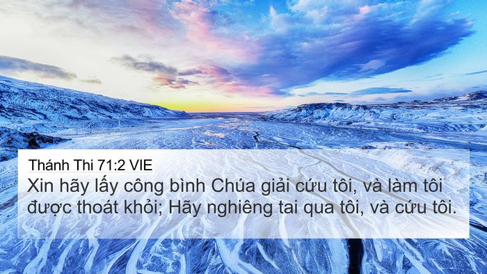 Thánh Thi 71:2 VIE Bible Verse Image