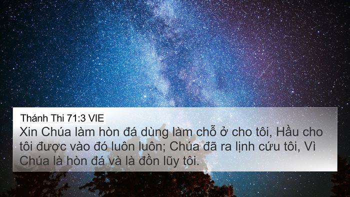 Thánh Thi 71:3 VIE Bible Verse Image