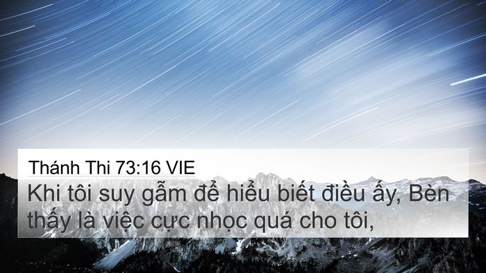 Thánh Thi 73:16 VIE Bible Verse Image