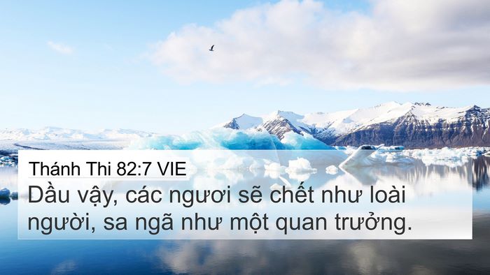 Thánh Thi 82:7 VIE Bible Verse Image