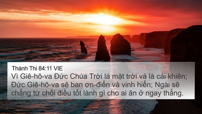 Thánh Thi 84:11 VIE Bible Verse Image
