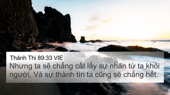 Thánh Thi 89:33 VIE Bible Verse Image