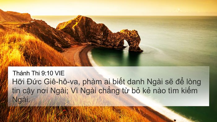 Thánh Thi 9:10 VIE Bible Verse Image