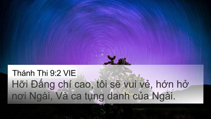 Thánh Thi 9:2 VIE Bible Verse Image