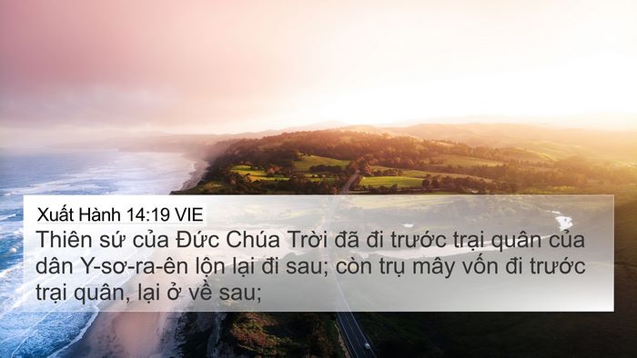 Xuất Hành 14:19 VIE Bible Verse Image
