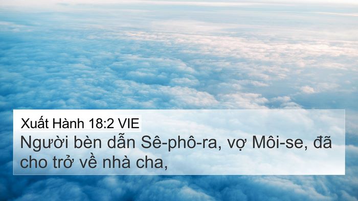 Xuất Hành 18:2 VIE Bible Verse Image