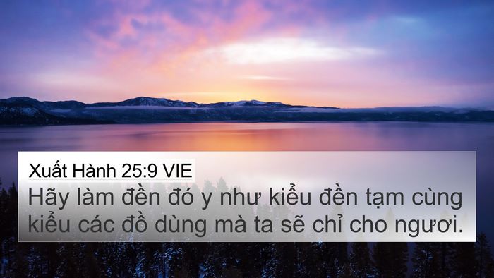 Xuất Hành 25:9 VIE Bible Verse Image