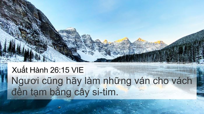 Xuất Hành 26:15 VIE Bible Verse Image