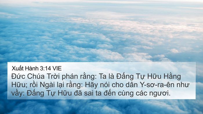 Xuất Hành 3:14 VIE Bible Verse Image