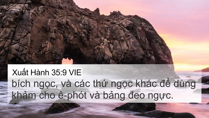 Xuất Hành 35:9 VIE Bible Verse Image