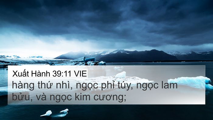Xuất Hành 39:11 VIE Bible Verse Image