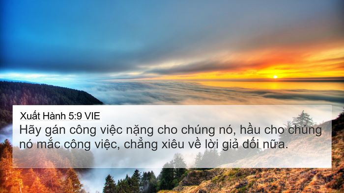 Xuất Hành 5:9 VIE Bible Verse Image