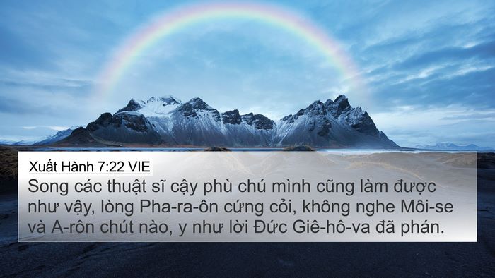 Xuất Hành 7:22 VIE Bible Verse Image