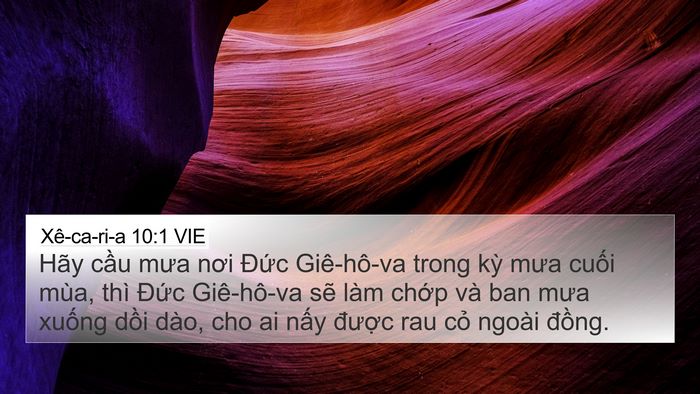 Xê-ca-ri-a 10:1 VIE Bible Verse Image