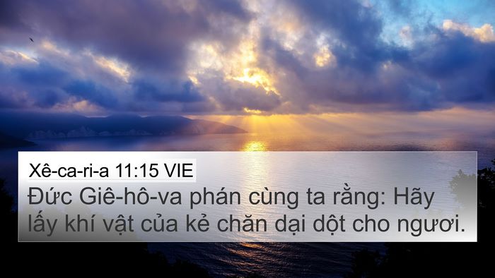Xê-ca-ri-a 11:15 VIE Bible Verse Image