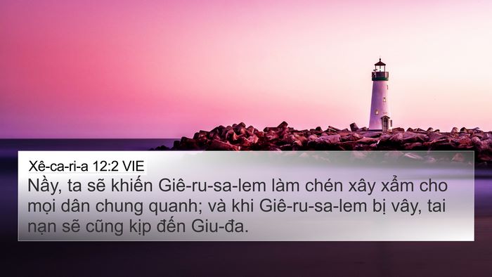 Xê-ca-ri-a 12:2 VIE Bible Verse Image