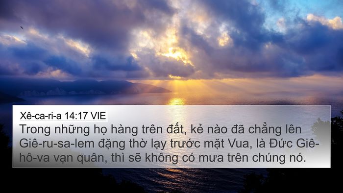 Xê-ca-ri-a 14:17 VIE Bible Verse Image