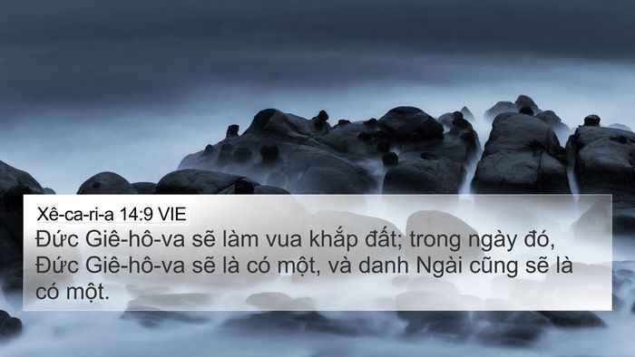 Xê-ca-ri-a 14:9 VIE Bible Verse Image