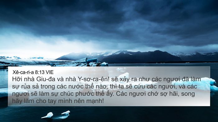 Xê-ca-ri-a 8:13 VIE Bible Verse Image