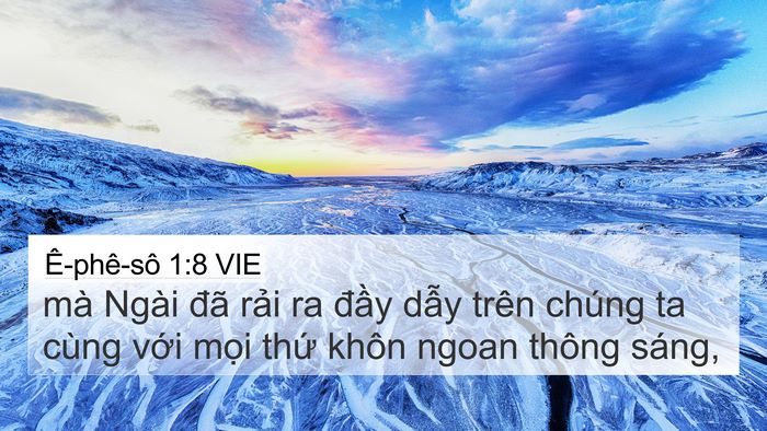 Ê-phê-sô 1:8 VIE Bible Verse Image