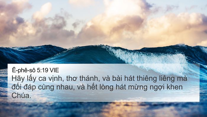 Ê-phê-sô 5:19 VIE Bible Verse Image