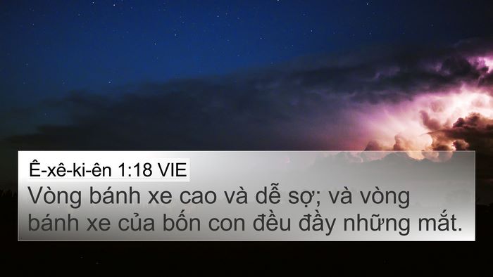 Ê-xê-ki-ên 1:18 VIE Bible Verse Image
