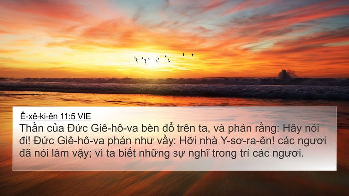 Ê-xê-ki-ên 11:5 VIE Bible Verse Image