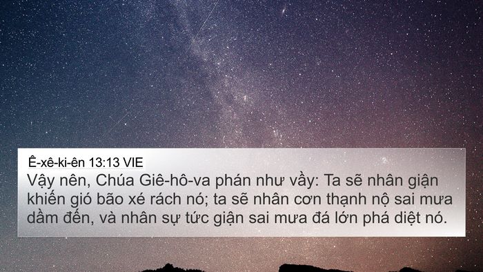 Ê-xê-ki-ên 13:13 VIE Bible Verse Image