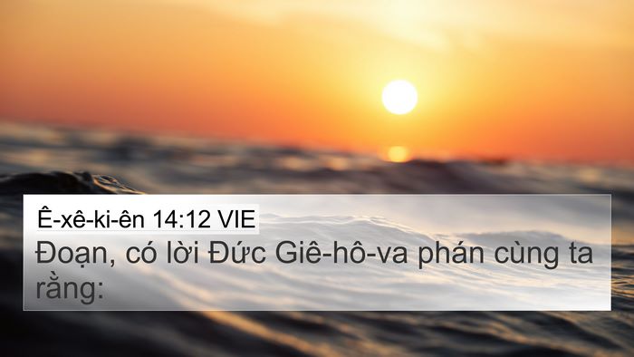 Ê-xê-ki-ên 14:12 VIE Bible Verse Image