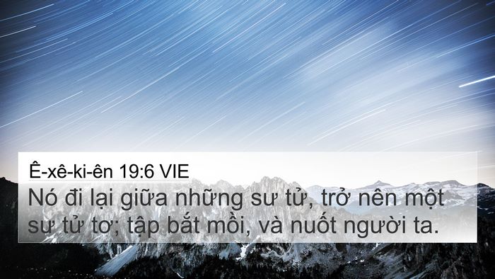 Ê-xê-ki-ên 19:6 VIE Bible Verse Image