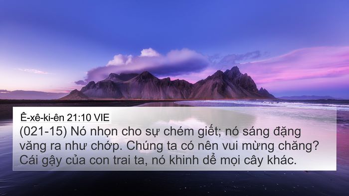Ê-xê-ki-ên 21:10 VIE Bible Verse Image