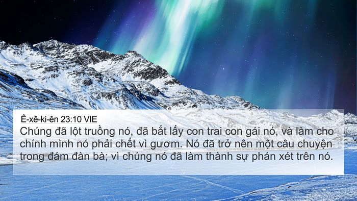 Ê-xê-ki-ên 23:10 VIE Bible Verse Image