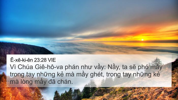 Ê-xê-ki-ên 23:28 VIE Bible Verse Image