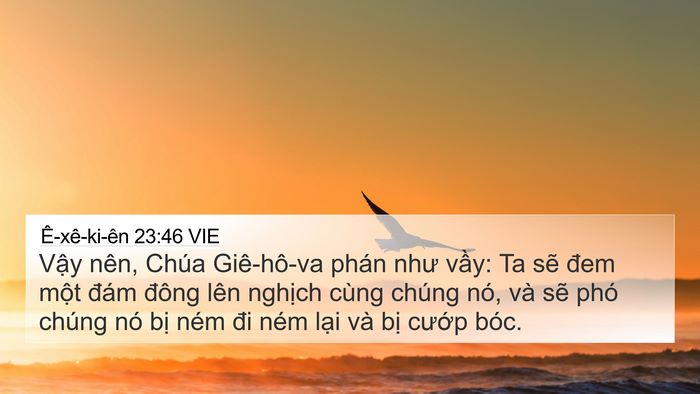 Ê-xê-ki-ên 23:46 VIE Bible Verse Image