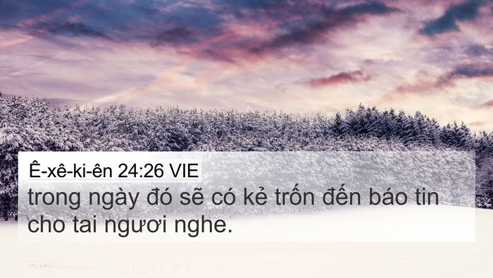 Ê-xê-ki-ên 24:26 VIE Bible Verse Image