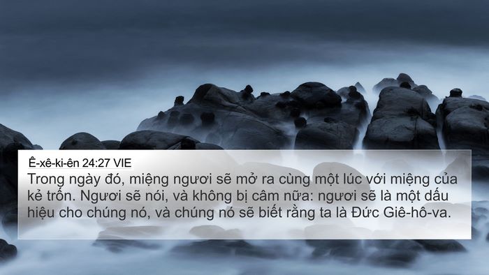 Ê-xê-ki-ên 24:27 VIE Bible Verse Image