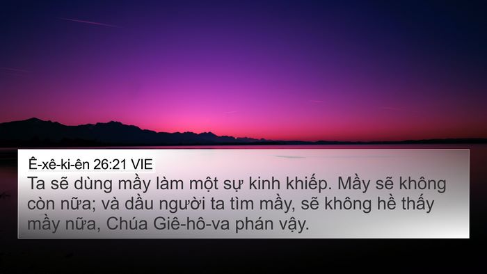 Ê-xê-ki-ên 26:21 VIE Bible Verse Image