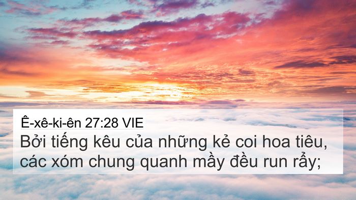 Ê-xê-ki-ên 27:28 VIE Bible Verse Image