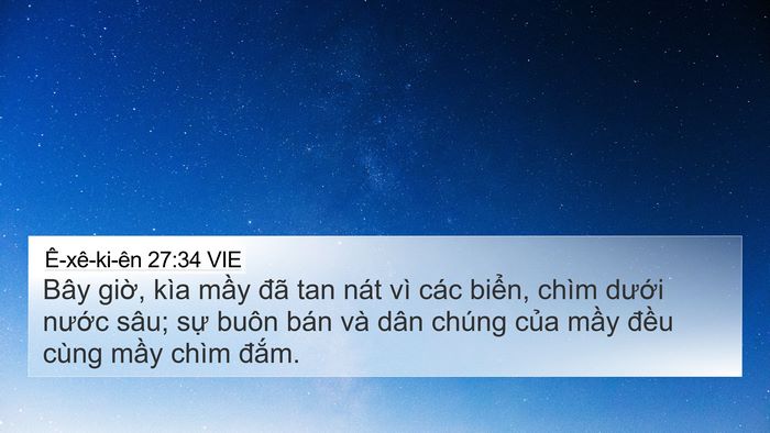 Ê-xê-ki-ên 27:34 VIE Bible Verse Image