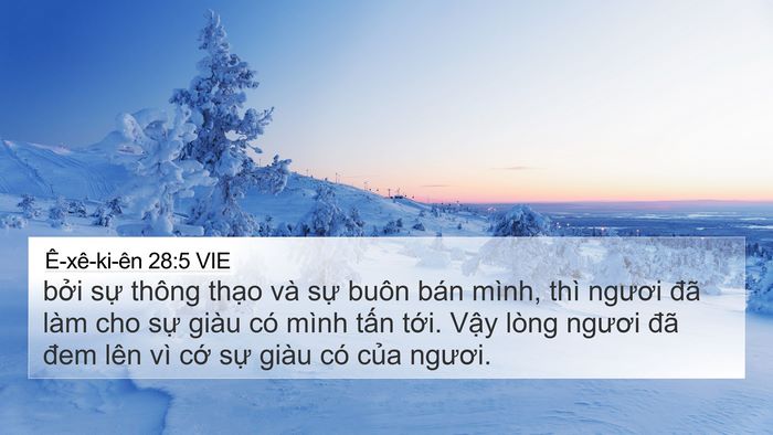 Ê-xê-ki-ên 28:5 VIE Bible Verse Image
